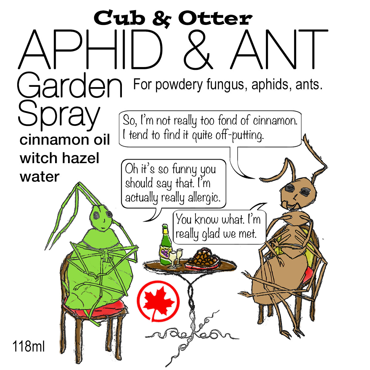 Aphid and Ant Garden Spray 118ml Cinnamon