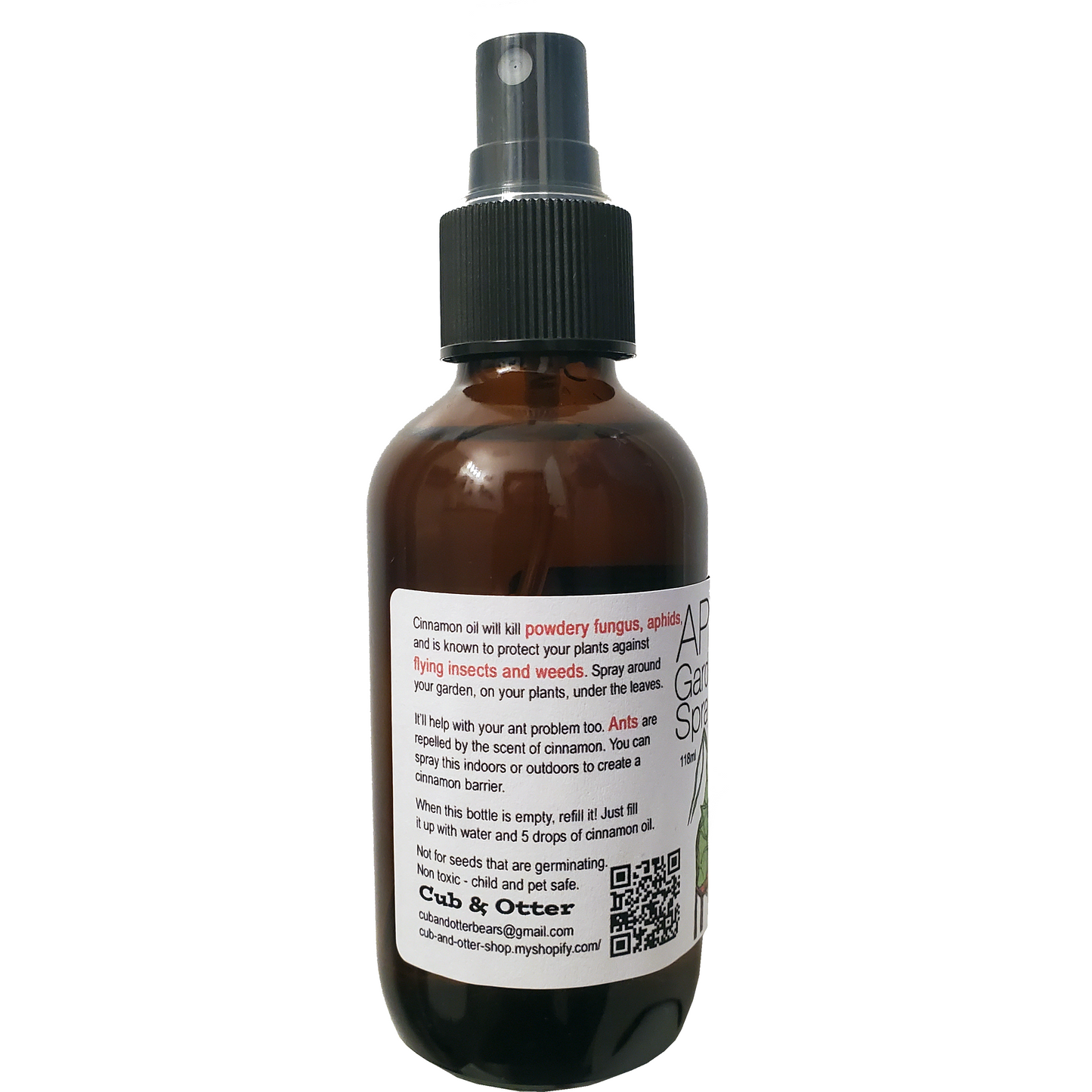 Aphid and Ant Garden Spray 118ml Cinnamon