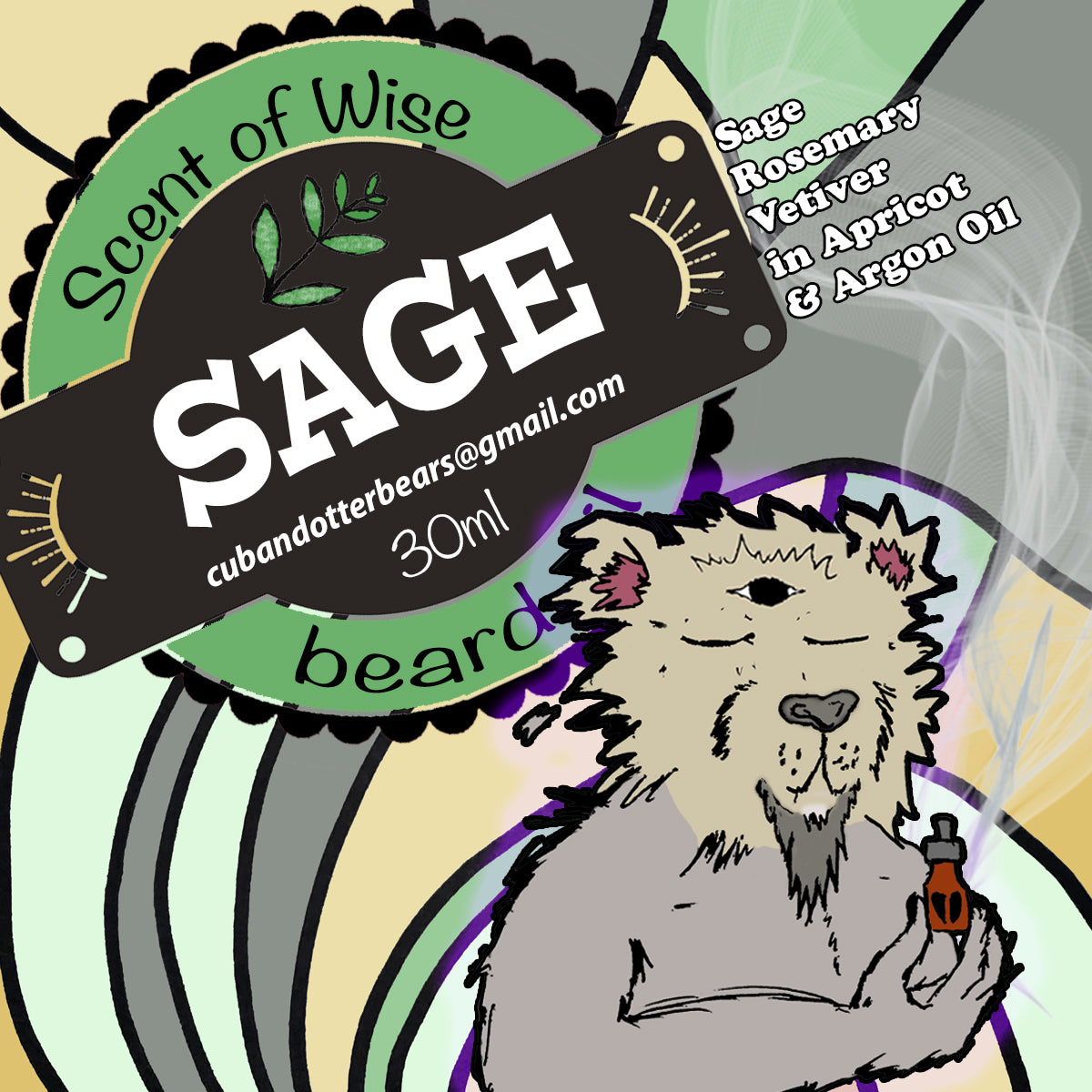 Sage Beard Oil 30ml (Sage)